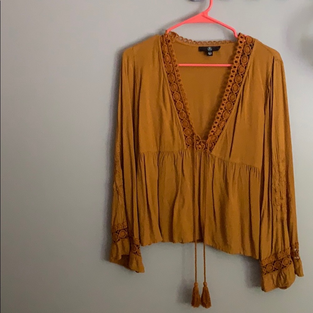 Boho style top